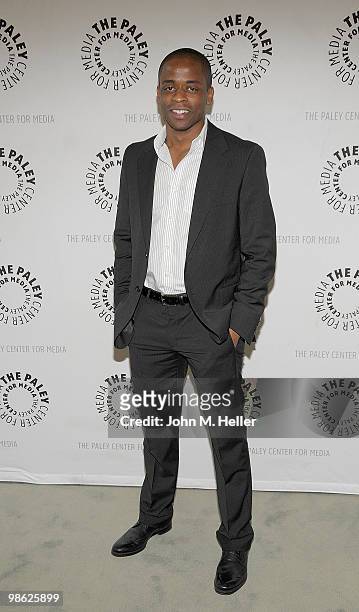 Actor Dule Hill attends An Evening with the cast of "Psych" at the Paley Center for Media on April 22, 2010 in Beverly Hills, California.