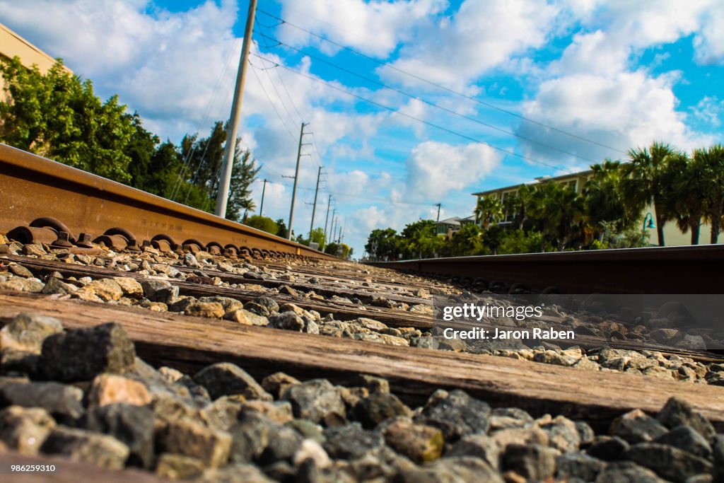 Stuck on the tracks