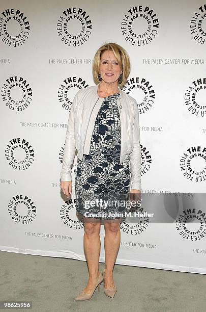 Actress Kirsten Nelson attends An Evening with the cast of "Psych" at the Paley Center for Media on April 22, 2010 in Beverly Hills, California.