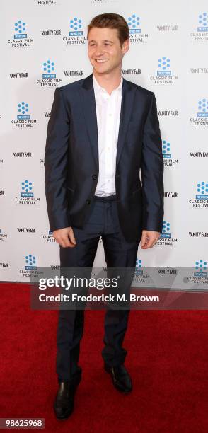 Actor Ben McKenzie attends the TCM Classic Film Festival screening of a "A Star Is Born" at Grauman's Chinese Theater on April 22, 2010 in Hollywood,...