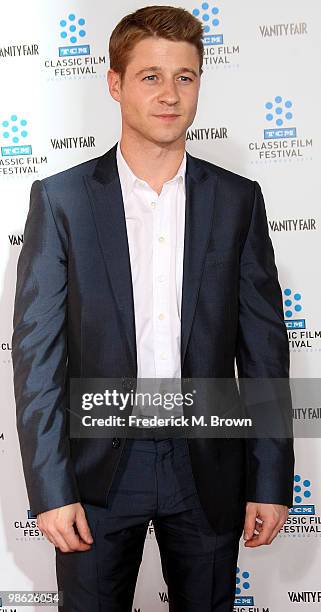 Actor Ben McKenzie attends the TCM Classic Film Festival screening of a "A Star Is Born" at Grauman's Chinese Theater on April 22, 2010 in Hollywood,...