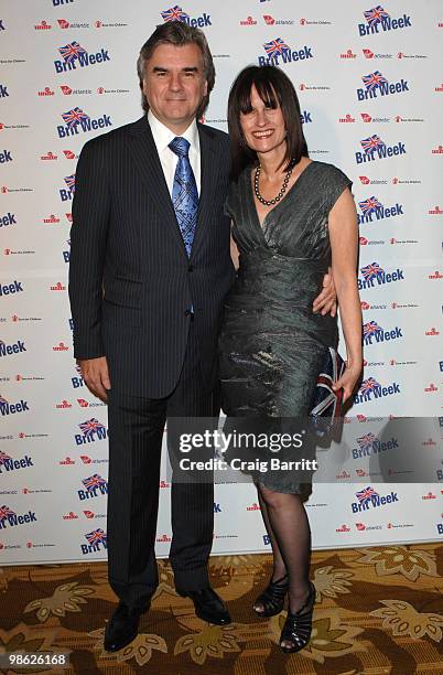 Bob Peirce arrives at BritWeek's Save The Children And Virgin Unite Charity Event at the Beverly Wilshire hotel on April 22, 2010 in Beverly Hills,...