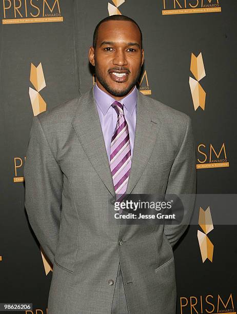 Actor Henry Simmons arrives to the 14th Annual Prism Awards at the Beverly Hills Hotel on April 22, 2010 in Beverly Hills, California.
