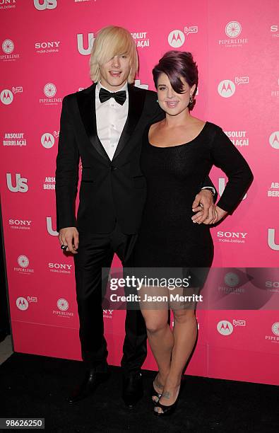 Singer Kelly Osbourne and Luke Worrall arrive at the Us Weekly Hot Hollywood Style Issue celebration held at Drai's Hollywood at the W Hollywood...