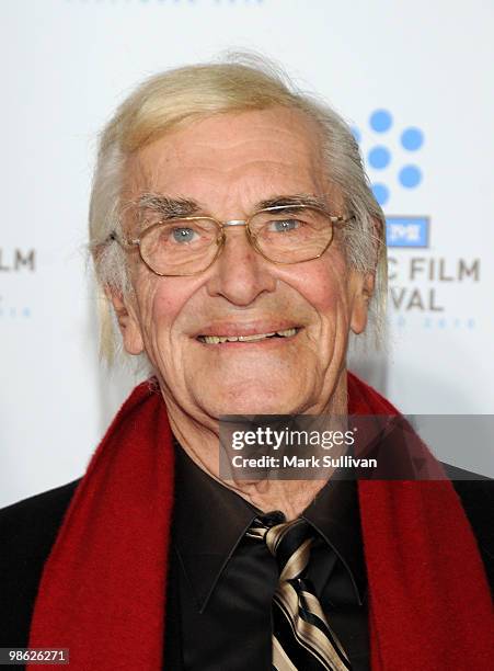 Actor Martin Landau arrives at the opening night gala and premiere of the newly restored "A Star Is Born" at Grauman's Chinese Theatre on April 22,...