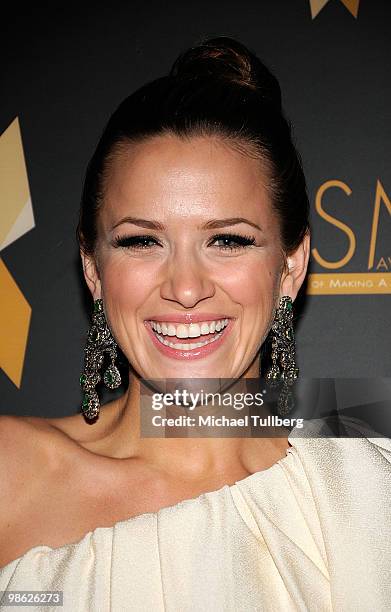 Actress Shantel VanSanten arrives at the 2010 PRISM Awards, held at the Beverly Hills Hotel on April 22, 2010 in Beverly Hills, California.