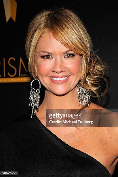Host Nancy O'Dell arrives at the 2010 PRISM Awards, held at the Beverly Hills Hotel on April 22, 2010 in Beverly Hills, California.