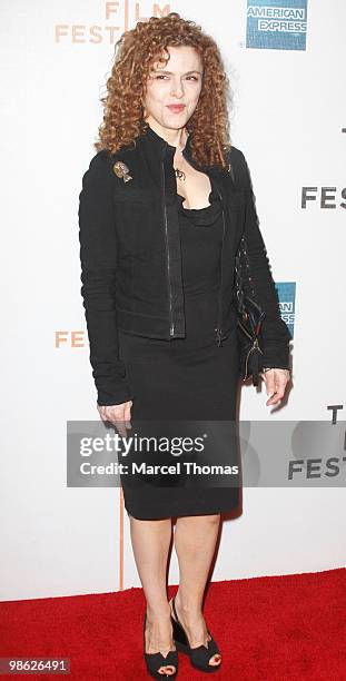 Bernadette Peters attends the premiere of "My Own Love Song" during the 2010 Tribeca Film Festival at the Tribeca Performing Arts Center on April 22,...