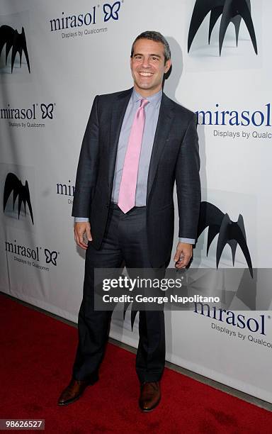 Personality Andy Cohen attends the 45th Annual National Magazine Awards at Alice Tully Hall, Lincoln Center on April 22, 2010 in New York City.