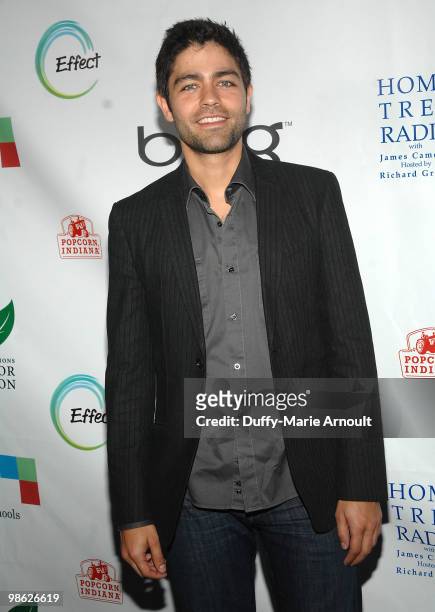 Actor Adrian Grenier attends Global Home Tree event celebrating the 40th Anniversary of Earth Day at JW Marriott Los Angeles at L.A. LIVE on April...