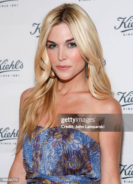 Tinsley Mortimer attends the unveiling of Limited Edition Kiehl's Acai Damage-Protecting Toning Mists to benefit the Rainforest Alliance at the...