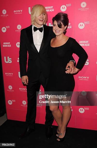 Singer Kelly Osbourne and Luke Worrall arrive at the Us Weekly Hot Hollywood Style Issue celebration held at Drai's Hollywood at the W Hollywood...