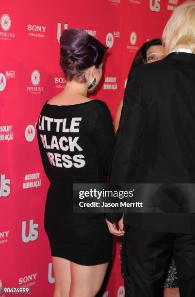 Singer Kelly Osbourne and Luke Worrall arrive at the Us Weekly Hot Hollywood Style Issue celebration held at Drai's Hollywood at the W Hollywood...