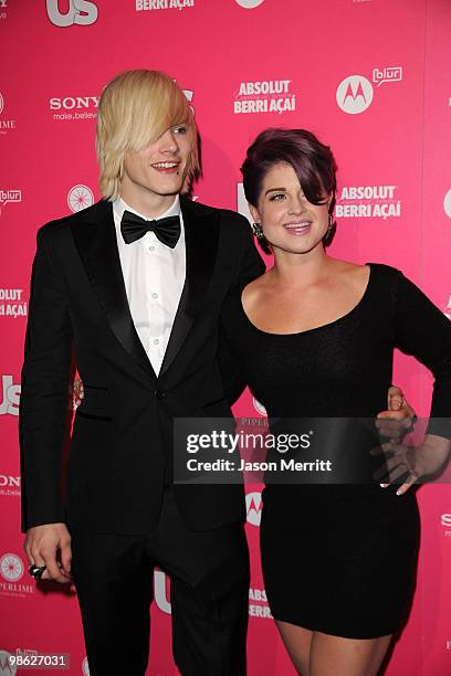 Singer Kelly Osbourne and Luke Worrall arrive at the Us Weekly Hot Hollywood Style Issue celebration held at Drai's Hollywood at the W Hollywood...