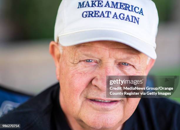 Werner Raes a retired Anaheim police detective says he is part of the "silent majority" cheering on President Trump and thrilled to see the U.S....