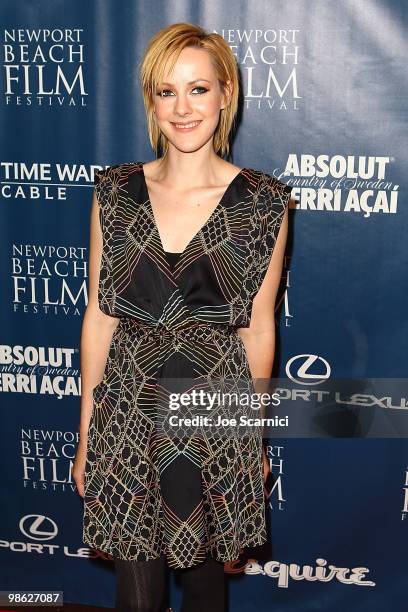 Jena Malone arrives at the 2010 Newport Beach Film Festival Opening Night Gala at Edwards Big Newport on April 22, 2010 in Newport Beach, California.