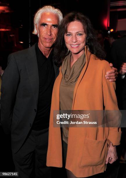 Nicky Butler and actress Jacqueline Bisset attend the TCM Classic Film Festival Vanity Fair after party held at Kress on April 22, 2010 in Hollywood,...