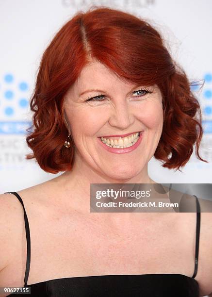 Actress Kate Flannery attends the TCM Classic Film Festival screening of a "A Star Is Born" at Grauman's Chinese Theater on April 22, 2010 in...