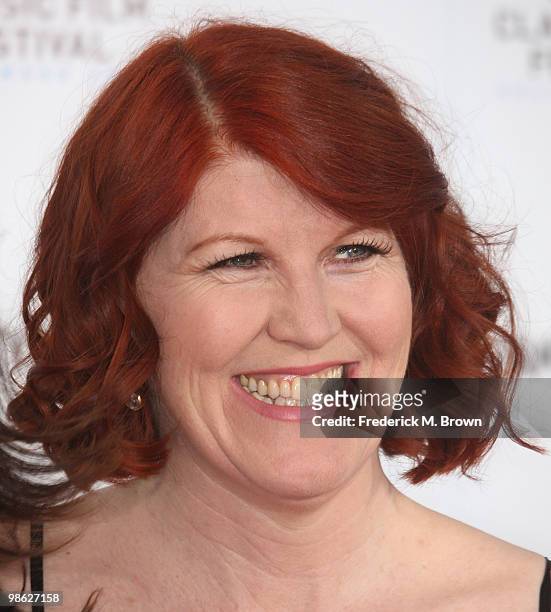 Actress Kate Flannery attends the TCM Classic Film Festival screening of a "A Star Is Born" at Grauman's Chinese Theater on April 22, 2010 in...