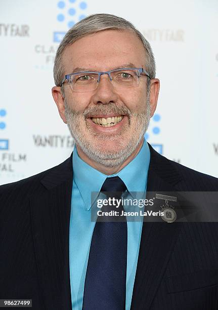 Leonard Maltin attends the 2010 TCM Classic Film Festival opening night gala and premiere of "A Star is Born" at Grauman's Chinese Theatre on April...