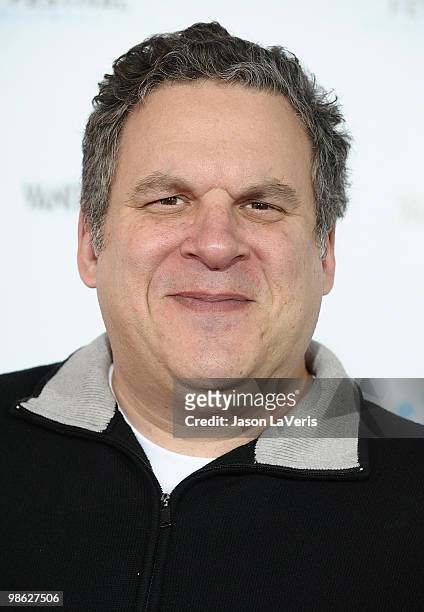 Actor Jeff Garlin attends the 2010 TCM Classic Film Festival opening night gala and premiere of "A Star is Born" at Grauman's Chinese Theatre on...