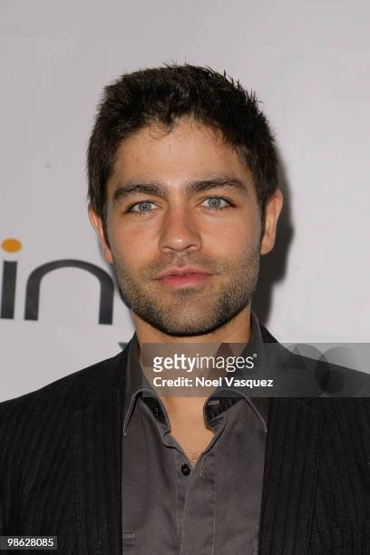 Adrian Grenier attends James Cameron's Star-Studded Green Carpet VIP reception for Earth Day at the JW Marriott Los Angeles at L.A. LIVE on April 22,...