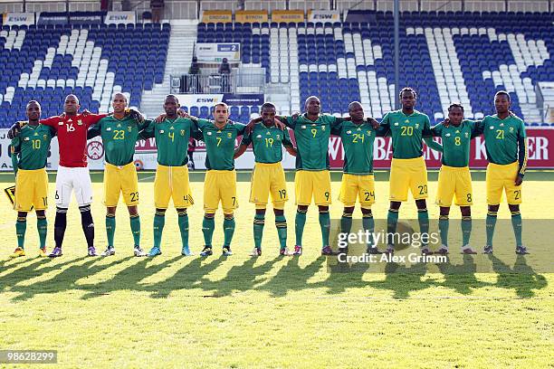 Teko Modise, Itumeleng Khune, Thabo Nthe The, Thanduyise Khuboni, Siyanda Xul7, Surprise Moriri, Katlego Mphela, Lucas Thwala, Bongani Khumalo,...