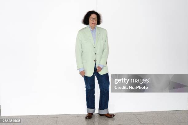 The American writer Fran Lebowitz attends &quot;LOEWE Conversations&quot; in Madrid. Spain. June 27, 2018