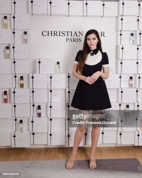 Doina Ciobanu attends the Maison Christian Dior Dinner at the Maison Christian Dior Apartment at Place Vendome on June 27, 2018 in Paris, France.