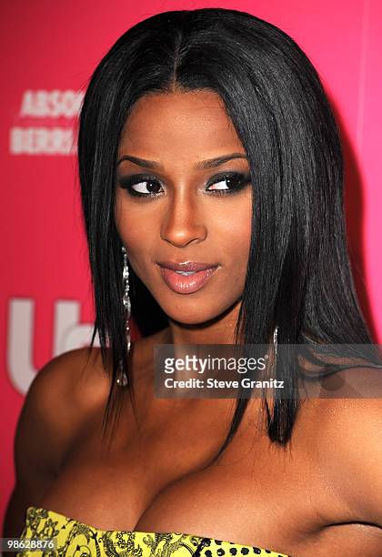 Ciara attends the Us Weekly Hot Hollywood Style Issue Event at Drai's Hollywood on April 22, 2010 in Hollywood, California.