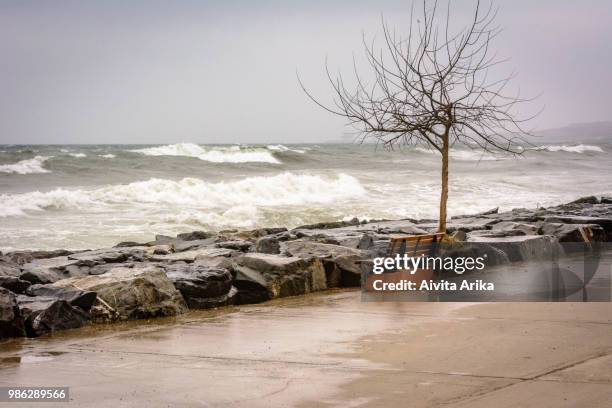 restless sea of marmara - sea of marmara stock pictures, royalty-free photos & images