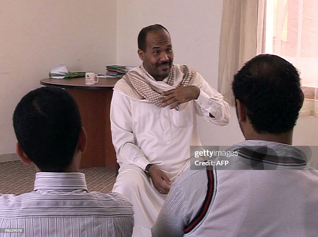 A image grab from an AFP video of an int