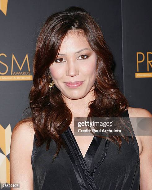 Actress Michaela Conlin arrives at the 2010 PRISM Awards at Beverly Hills Hotel on April 22, 2010 in Beverly Hills, California.