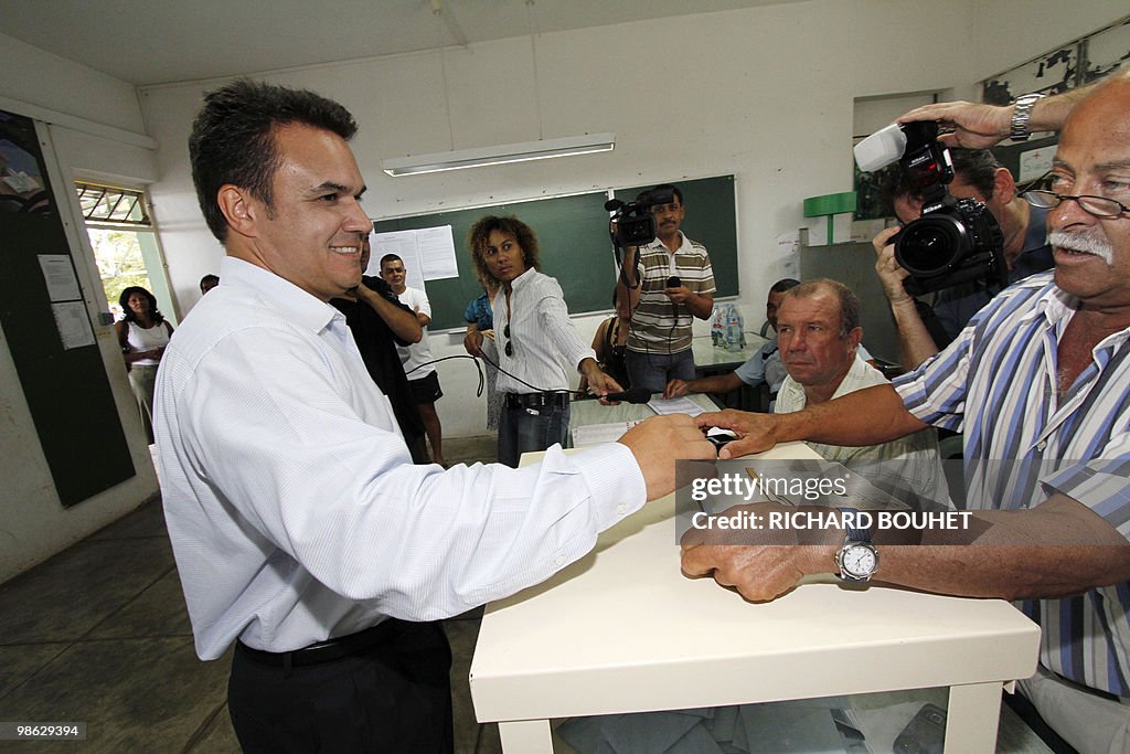 French MP Didier Robert, the candidate o