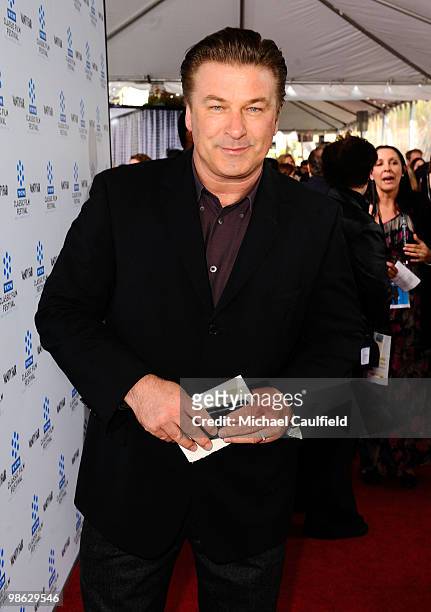 Actor Alec Baldwin attends the Opening Night Gala of the newly restored "A Star Is Born" premiere at Grauman's Chinese Theatre on April 22, 2010 in...