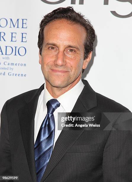 Richard Greene attends the 'Global Home Tree' Earth Day VIP reception hosted by James Cameron at the JW Marriott Los Angeles at L.A. LIVE on April...
