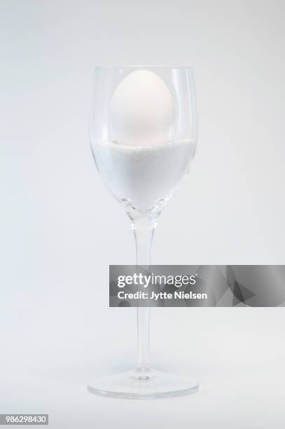 salt and egg - cocktail glass salt stock pictures, royalty-free photos & images