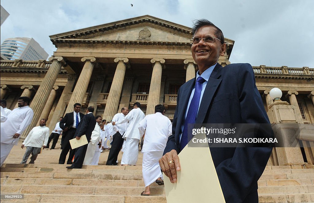 Sri Lanka's new Foreign Minister G.L Pei