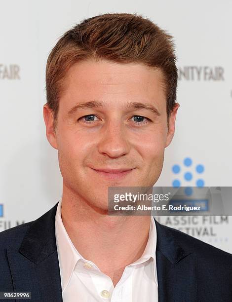 Actor Benjamin McKenzie arrives at the TCM Classic Film Festival's gala opening night world premiere of the newly restored film "A Star Is Born" at...