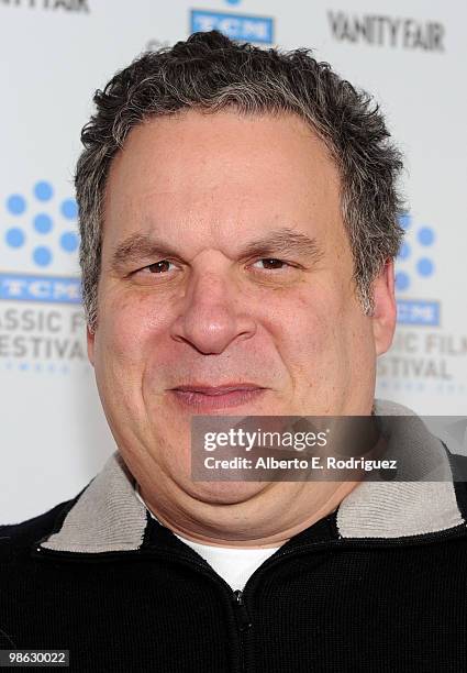 Actor Jeff Garlin arrives at the TCM Classic Film Festival's gala opening night world premiere of the newly restored film "A Star Is Born" at...