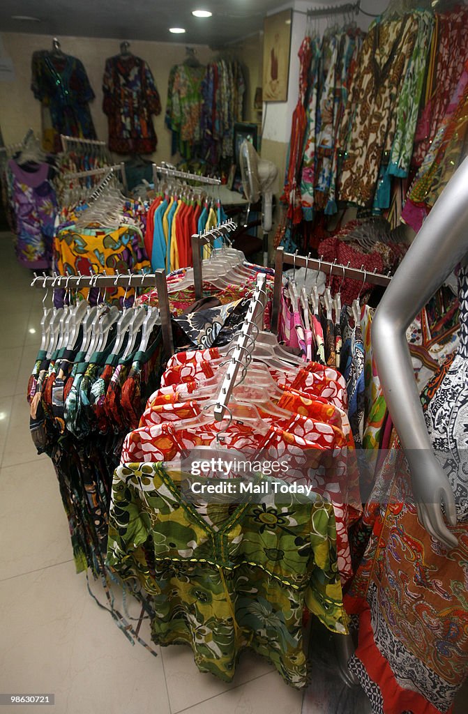 A view of the Paharganj Market In Delhi