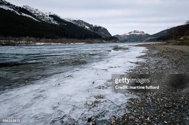 loch lubnaig - fulford stock pictures, royalty-free photos & images