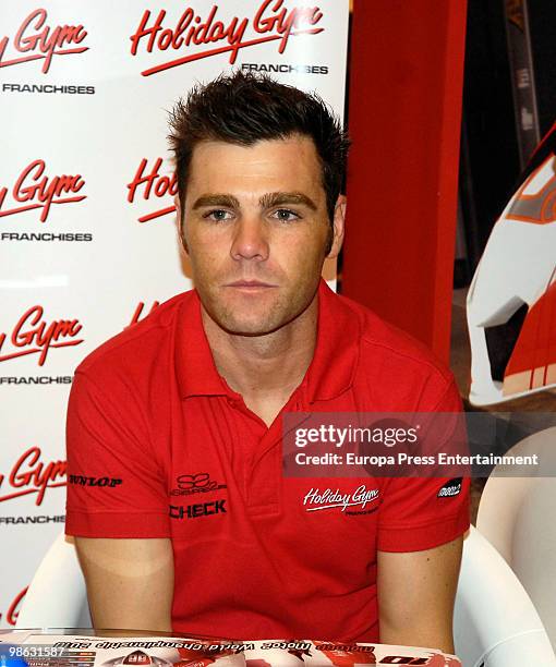 Fonsi Nieto attends 'Expofranquicia' on April 23, 2010 in Madrid, Spain. Nieto and Guerra are the ambassadors of 'Holiday Gym'.