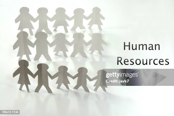 human resources - jayk7 origami stock pictures, royalty-free photos & images