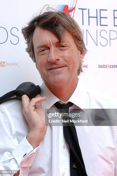 Richard Madeley arrives for The British Inspiration Awards on April 23, 2010 in London, England.