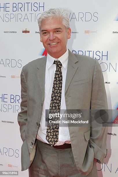 Phillip Schofield arrives for The Inspiration Awards on April 23, 2010 in London, England.