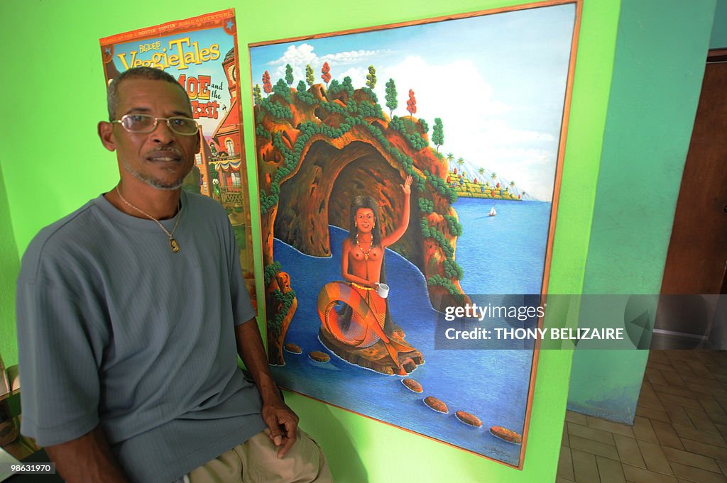 TO GO WITH AFP STORY HAITI-QUAKE-ART-CUL