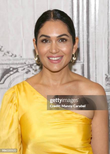 Actress Lela Loren visits the Build Series to discuss Season 5 of "Power" at Build Studio on June 28, 2018 in New York City.
