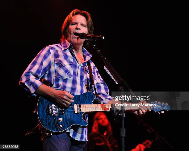 John Fogerty performs at Hard Rock Live! in the Seminole Hard Rock Hotel & Casino on April 22, 2010 in Hollywood, Florida.