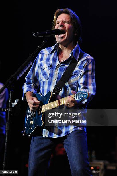 John Fogerty performs at Hard Rock Live! in the Seminole Hard Rock Hotel & Casino on April 22, 2010 in Hollywood, Florida.